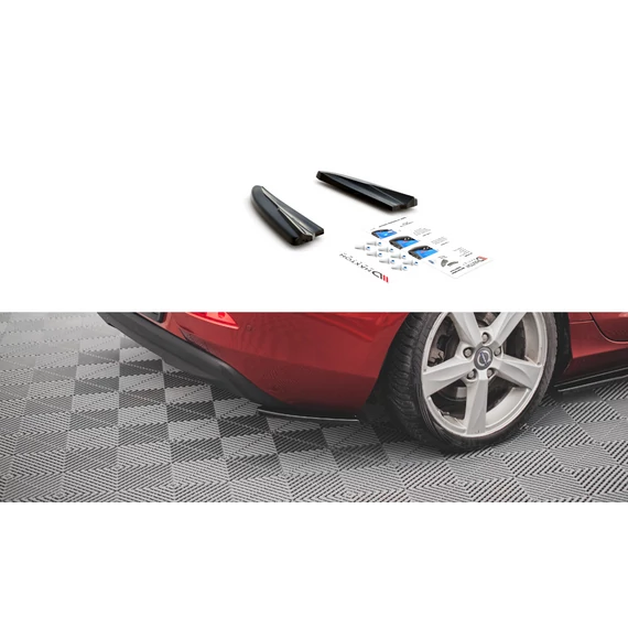 Hátsó Oldalsó Splitter Volvo V40