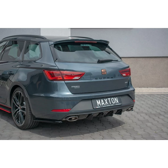 Hátsó Oldalsó Splitter V.1 Seat Leon Cupra Mk3 FL Sportstourer