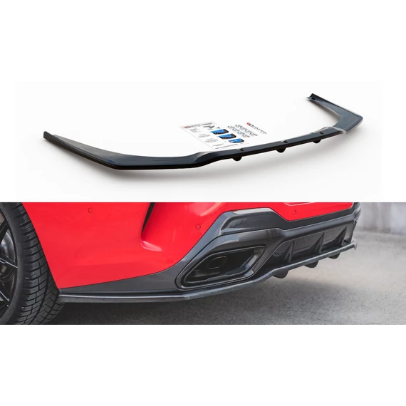 Központi Hátsó Splitter (with vertical bars) BMW 8 Coupe M-Pack G15