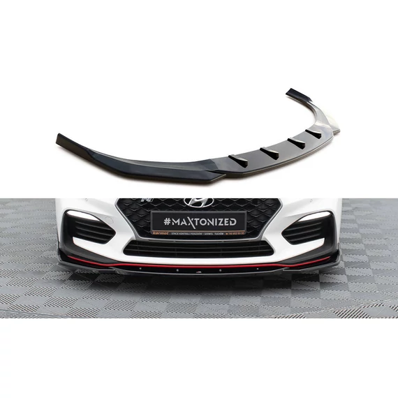 Első Splitter V.4 Hyundai I30 N Mk3 Hatchback/ Fastback