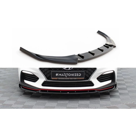Első Splitter V.5 Hyundai I30 N Mk3 Hatchback/ Fastback