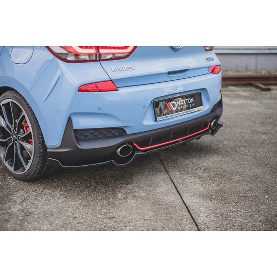 Központi Hátsó Splitter (with vertical bars) Hyundai I30 N Mk3 Hatchback