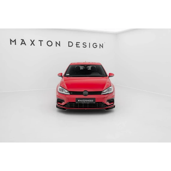 Első Splitter V.2 VW Golf 7 R / R-Line Facelift