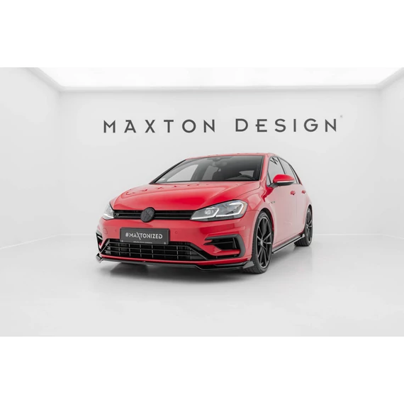 Első Splitter V.2 VW Golf 7 R / R-Line Facelift