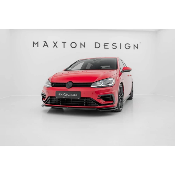 Első Splitter V.3 VW Golf 7 R / R-Line Facelift