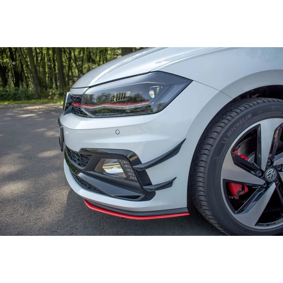 Front Bumper Wings (Canards) VW Polo GTI Mk 6