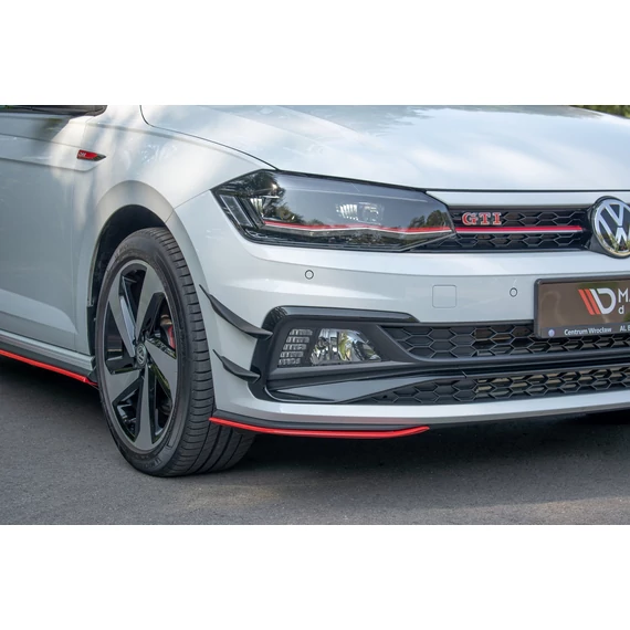 Front Bumper Wings (Canards) VW Polo GTI Mk 6