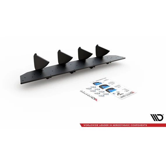 Racing Durability Rear Diffuser V.2 VW Golf 8