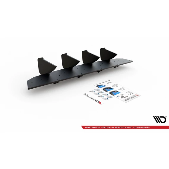 Racing Durability Rear Diffuser V.2 VW Golf 8
