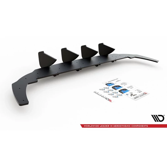 Racing Durability Rear Diffuser V.1 VW Golf 8