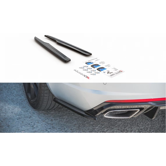 Hátsó Oldalsó Splitter V.2 Skoda Octavia RS Mk3/Mk3 FL Hatchback/Kombi