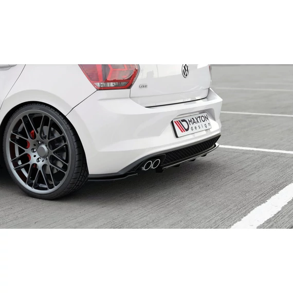 Központi Hátsó Splitter (with vertical bars) VW Polo 6 GTI Mk6