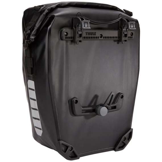 Kerékpártáska Shield Pannier 25L (pár), fekete