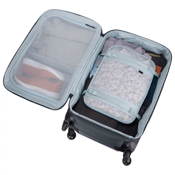 Kerekes táska Subterra 2 Checked Spinner, 65L Dark Slate
