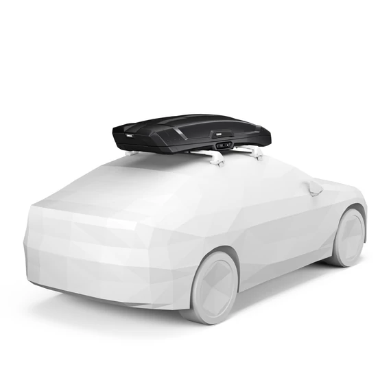 Tetőbox Vector M, fekete