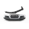 Street Pro Első Splitter + Flaps Audi TT S / TT S-Line 8J Facelift