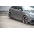 Racing Durability Oldalsó szoknyák Diffúzorok + Flaps Audi RS3 8V Sportback