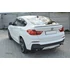 Központi Hátsó SPLITTER for BMW X4 M-PACK (without a vertical bar)