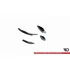 Front Bumper Wings (Canards) V.2 Ford Fiesta Mk8 ST / ST-Line