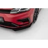 Racing Durability Első Splitter + Flaps VW Golf 7 R / R-Line Facelift