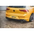 Hátsó Diffúzorok (GTI LOOK) with Exhaust VW Golf 8