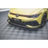 Racing Durability Első Splitter + Flaps Volkswagen Golf 8 GTI Clubsport