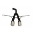 SPORTS EXHAUST TIPS VOLKSWAGEN GOLF 5, GOLF 6 AND SCIROCCO