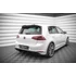 Street Pro Hátsó Oldalsó Splitter + Flaps Volkswagen Golf R Mk7