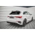 Hátsó Diffúzorok + Exhaust Ends Imitation Audi A3 S-Line Sportback 8Y