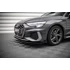 Street Pro Első Splitter V.1 + Flaps Audi S3 / A3 S-Line 8Y