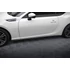 Street Pro Oldalsó szoknyák Diffúzorok Subaru BRZ Mk1 Facelift
