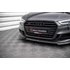 Első Splitter V.3 Audi S3 / A3 S-Line Sportback 8V Facelift