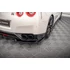 Központi Hátsó Splitter (with vertical bars) Nissan GTR R35 Facelift