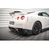 Központi Hátsó Splitter + Flaps for Nissan GTR R35 Facelift