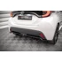 Központi Hátsó Splitter (with vertical bars) V.2 Toyota Yaris Mk4