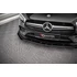 Street Pro Első Splitter + Flaps Mercedes A35 AMG / AMG-Line Aero Pack W177