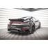 Központi Hátsó Splitter (with vertical bars) Porsche 911 Turbo S 992