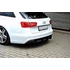 Rear Diffuser & Hátsó Oldalsó Splitter Audi A6 S-Line C7 (exhaust 1x2)