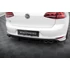 VW GOLF 7 R Hatchback REAR DIFFUSER & Hátsó Oldalsó Splitter
