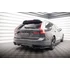 Központi Hátsó Splitter (with vertical bars) Volvo V90 / S90 R-Design Mk2