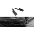 Street Pro Hátsó Oldalsó Splitter + Flaps Audi RS6 Avant C6