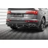 Központi Hátsó Splitter (with vertical bars) Audi SQ5 Sportback Mk2 Facelift