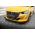 Street Pro Első Splitter + Flaps Peugeot 208 GT Mk2
