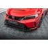 Street Pro Első Splitter + Flaps Honda Civic Type-R Mk 11