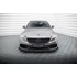 Street Pro Első Splitter + Flaps Mercedes-AMG C63 Sedan / Estate W205 Facelift