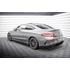 Street Pro Hátsó Oldalsó Splitter + Flaps Mercedes-AMG C43 Coupe C205 Facelift