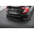 Street Pro Hátsó Oldalsó Splitter + Flaps Honda Civic Mk10