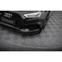 Street Pro Első Splitter V.1 + Flaps Audi RS3 Sedan 8V Facelift