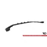 Street Pro Első Splitter V.1 + Flaps Audi RS3 Sedan 8V Facelift