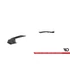 Street Pro Hátsó Oldalsó Splitter + Flaps Mercedes-AMG A35 Hatchback W177